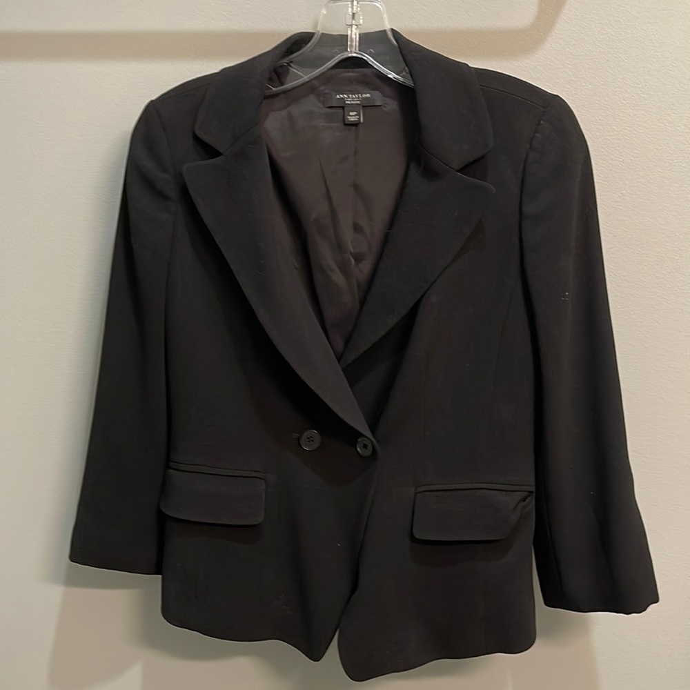 Black blazer jacket
